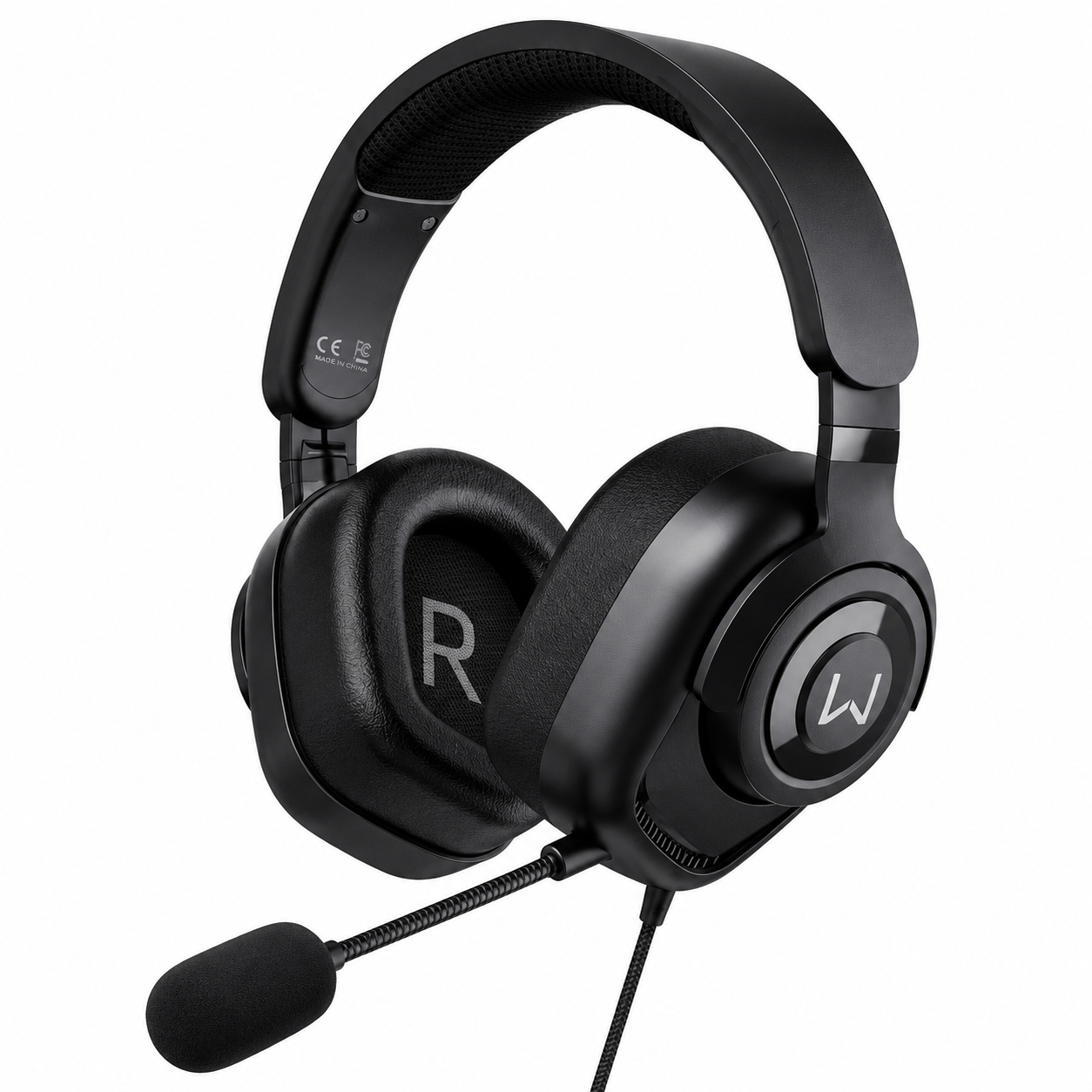 Fone De Ouvido Headset Gamer Warrior Huginn Preto - Ph701