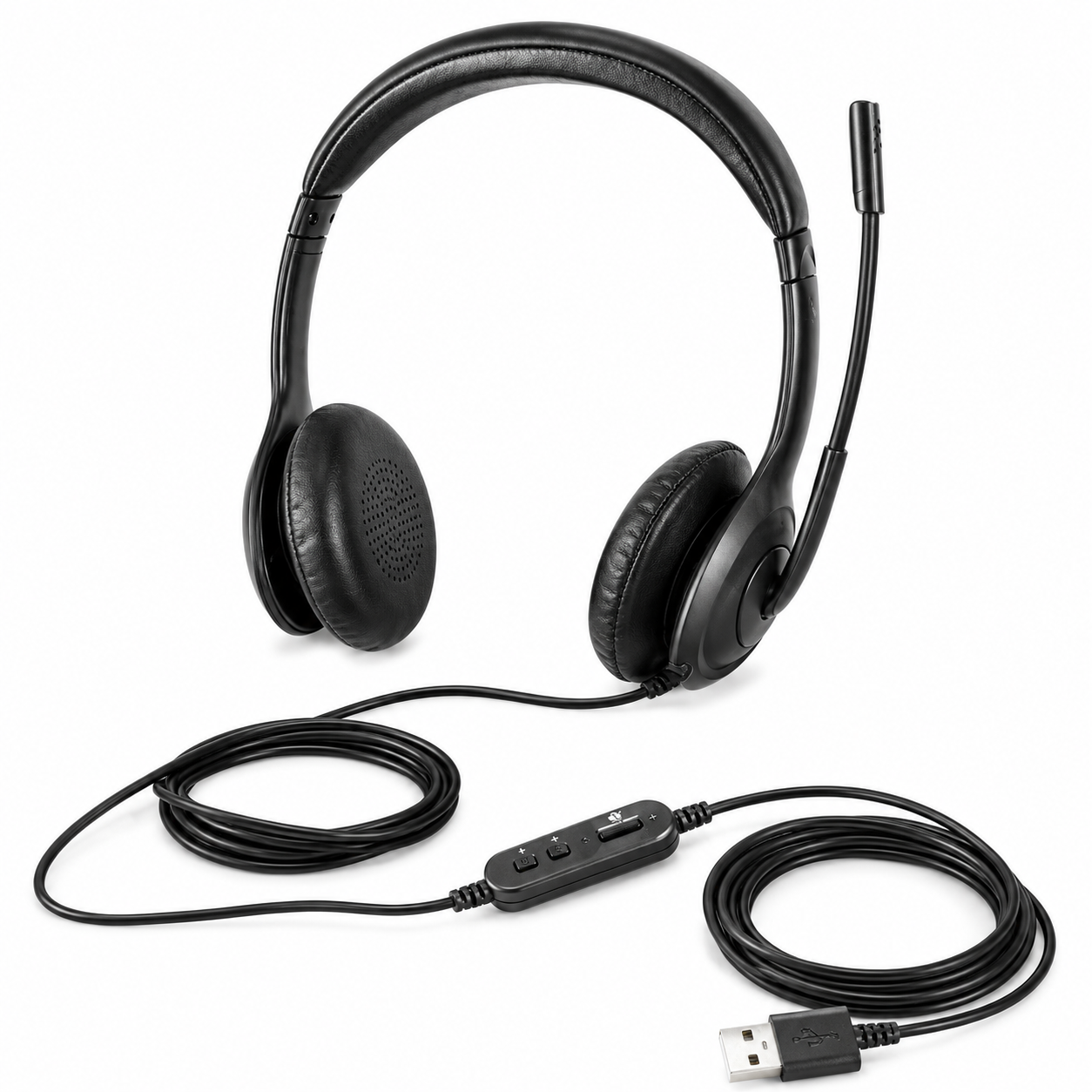 Headset Biauricular Iwhs 60 Duo Usb 4010007