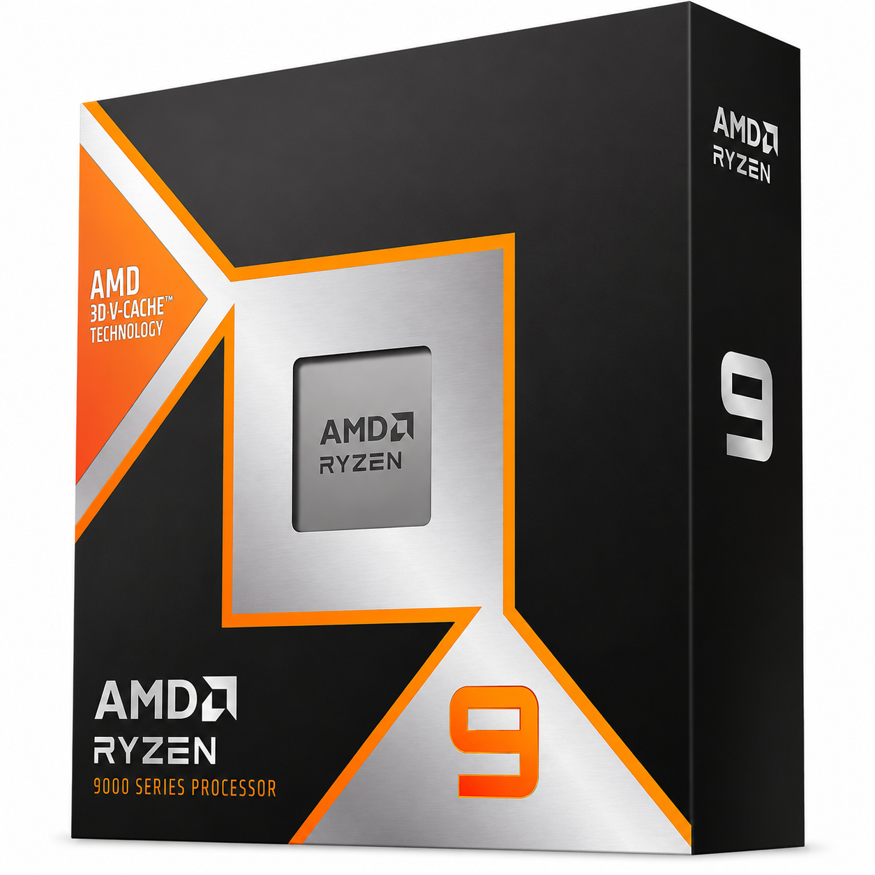 Processador Amd Ryzen 9 9900x3d4.4ghz (5.5ghz Turbo) 128mb Cache 12 Nucleos 24 Threads Am5 | Sem Cooler  | 100-000001368